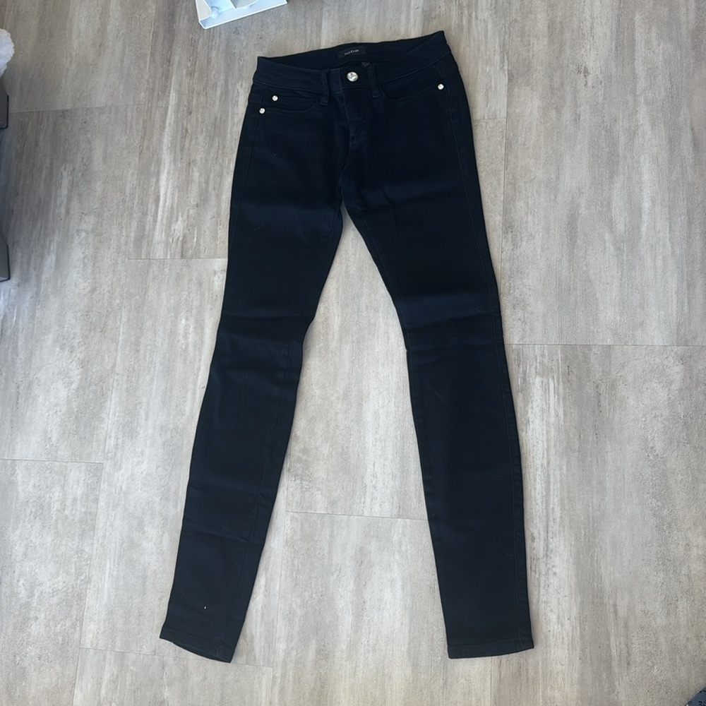 Bebe Rhinestone Skinny Jeans - Picture 6 of 6